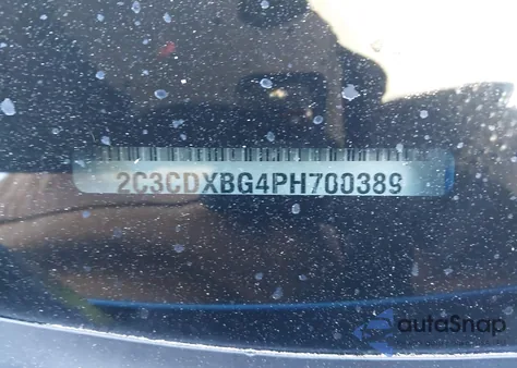 2023 Dodge Charger Sxt z USA, uszkodzony, nr VIN 2C3CDXBG4PH700389